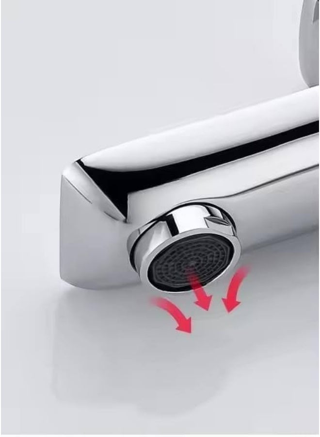 YD Modern Single Handle Bathroom Sink Faucet – Solid Brass Basin Mixer Tap with Smooth Water Flow, Durable Cartridge, Easy Installation, Contemporary Design for Wash Basin Vanity - Image 3